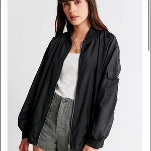 Urban Outfitters oversized bomber jacket